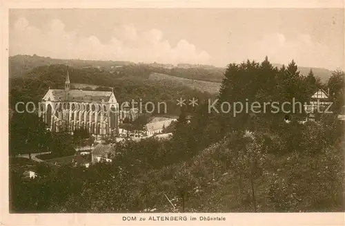 AK / Ansichtskarte Altenberg_Rheinland  Dom Domhotel Borsbach Altenberg_Rheinland