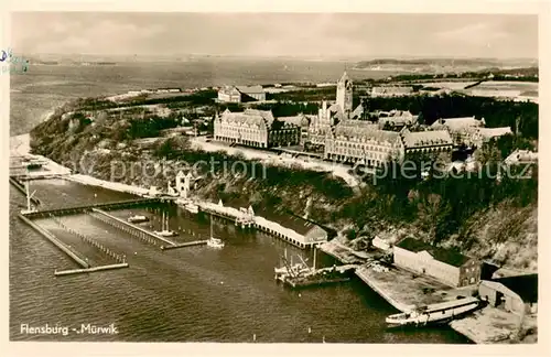 AK / Ansichtskarte Muerwik Fliegeraufnahme Muerwik