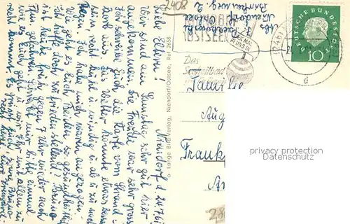 AK / Ansichtskarte Niendorf_Ostseebad_Timmendorferstrand Bruecke Hafen Brodtener Ufer Promenade 