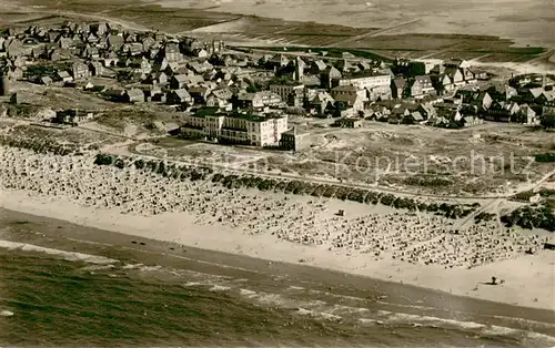 AK / Ansichtskarte Juist_Nordseebad Fliegeraufnahme Juist_Nordseebad