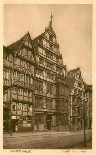 AK / Ansichtskarte Hannover Leibnizhaus Hannover