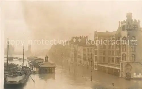AK / Ansichtskarte Koeln_Rhein Am Leystapel Hochwasser 1919 Koeln_Rhein