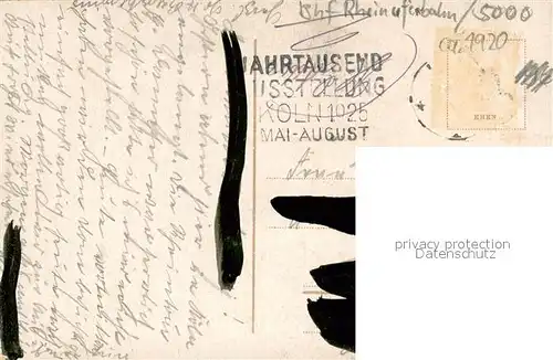 AK / Ansichtskarte Koeln_Rhein Hohenzollernbruecke Koeln_Rhein