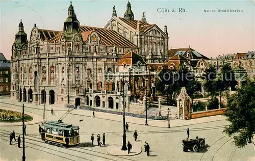 AK / Ansichtskarte Coeln_Rhein Neues Stadttheater Coeln_Rhein