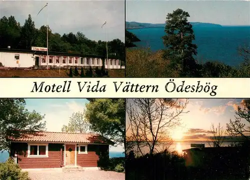 AK / Ansichtskarte oedeshoeg Motell Vida Vaettern Landschaftspanorama oedeshoeg