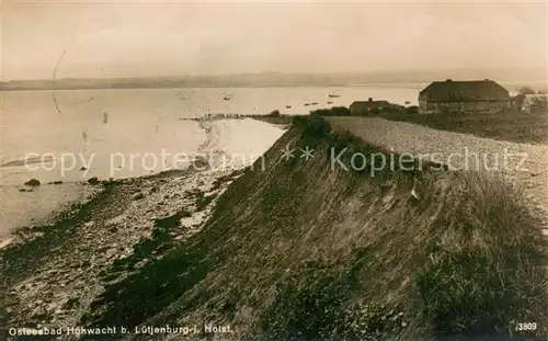 AK / Ansichtskarte Hohwacht_Ostseebad Steilkueste Hohwacht_Ostseebad