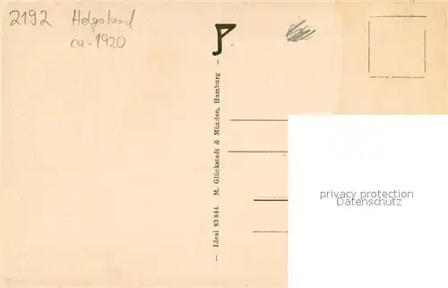 AK / Ansichtskarte Helgoland Insel Westklippen Helgoland