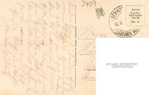 AK / Ansichtskarte Scharbeutz_Ostseebad Waldpartie Scharbeutz_Ostseebad