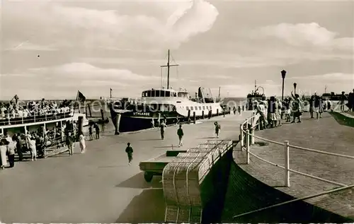 AK / Ansichtskarte Wyk_Foehr Hafenmole Foehr