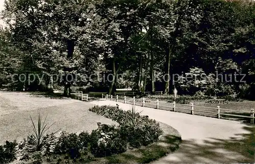 AK / Ansichtskarte Husum_Nordfriesland Schlosspark Husum_Nordfriesland