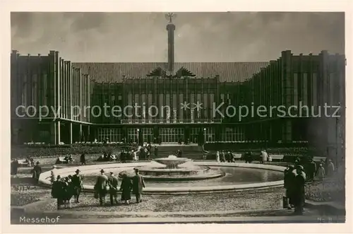 AK / Ansichtskarte Koeln_Rhein Messehof Koeln_Rhein