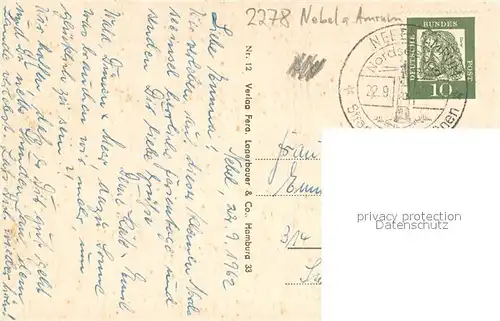 AK / Ansichtskarte Amrum Kirche Inneres Muehle Strand Friesinnen in Heimattracht Brandung Amrum