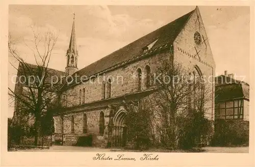 AK / Ansichtskarte Loccum Kloster Loccum Kirche Loccum