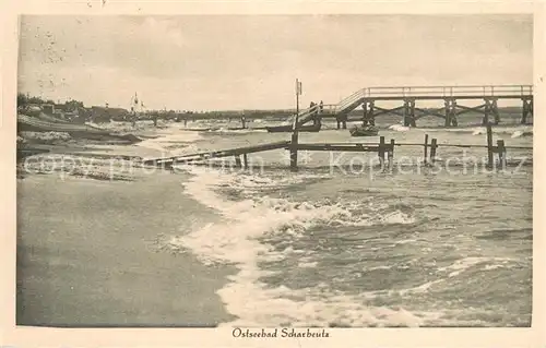 AK / Ansichtskarte Scharbeutz_Ostseebad Strandpartie Scharbeutz_Ostseebad