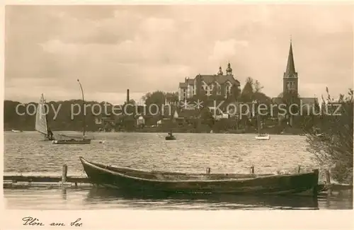 AK / Ansichtskarte Ploen_See Partie am Ploenersee Ploen_See