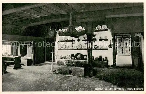 AK / Ansichtskarte Husum_Nordfriesland K?che im Ostenfelder Haus Husum_Nordfriesland