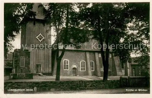 AK / Ansichtskarte Mueden_oertze Kirche Mueden oertze