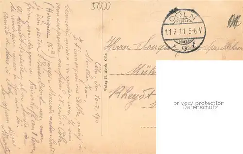 AK / Ansichtskarte Coeln_Rhein Hahnentor Coeln_Rhein