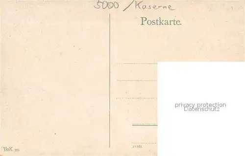 AK / Ansichtskarte Koeln_Rhein Ulrichkaserne Ulrepforte Koeln_Rhein