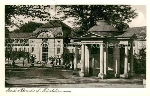 AK / Ansichtskarte Bad_Nenndorf Trinkbrunnen Bad_Nenndorf