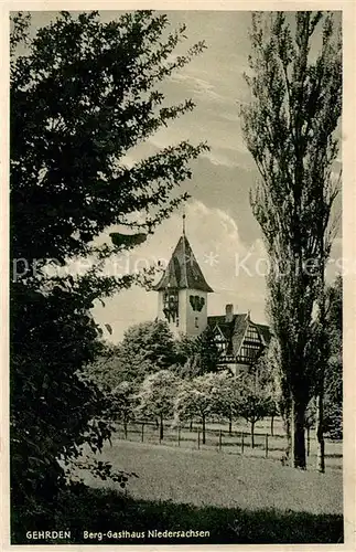 AK / Ansichtskarte Gehrden_Hannover Berg Gasthaus Niedersachsen Gehrden Hannover