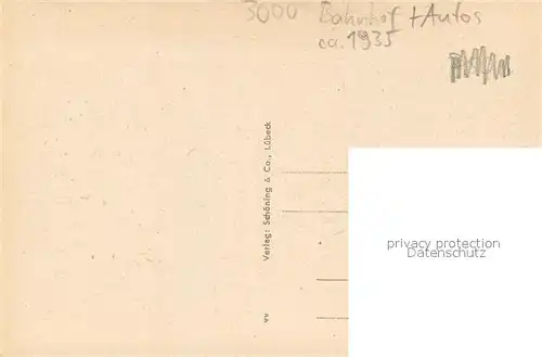 AK / Ansichtskarte Hannover Am Bahnhof Hannover