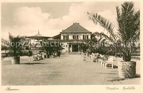 AK / Ansichtskarte Hannover Maschsee Gaststaette Hannover