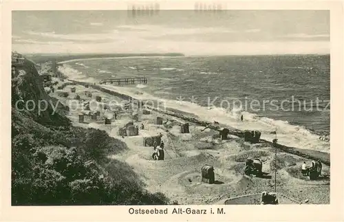 AK / Ansichtskarte Alt_Gaarz Panorama Strand Alt_Gaarz