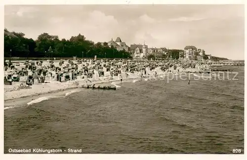 AK / Ansichtskarte Kuehlungsborn_Ostseebad Blick zum Strand Kuehlungsborn_Ostseebad