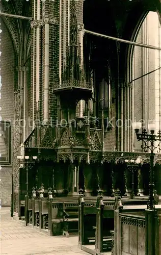 AK / Ansichtskarte Bad_Doberan Inneres der Kirche Bad_Doberan