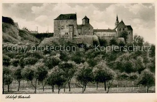 AK / Ansichtskarte Goseck Schloss Goseck