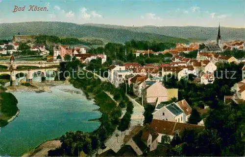 AK / Ansichtskarte Bad_Koesen Panorama Bad_Koesen