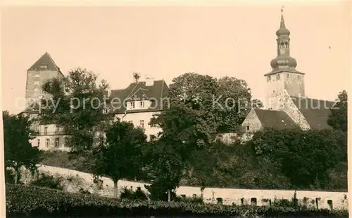 AK / Ansichtskarte Naumburg_Saale Ortsansicht mit Kirche Naumburg_Saale