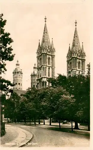 AK / Ansichtskarte Naumburg_Saale Dom Naumburg_Saale