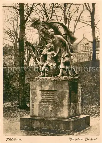 AK / Ansichtskarte Hildesheim Denkmal Der getreue Ekkehard Hildesheim