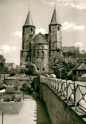 AK / Ansichtskarte Hildesheim St Godehardskirche Hildesheim