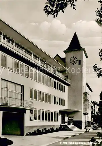 AK / Ansichtskarte Porz_Koeln Rathaus Porz_Koeln