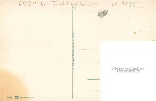 AK / Ansichtskarte Trechtingshausen Schweizerhaus bei Burg Rheinstein Morgenbachtal Wasserfall Trechtingshausen