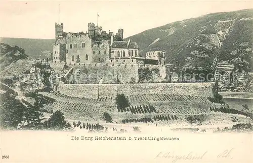 AK / Ansichtskarte Trechtingshausen Burg Reichenstein Trechtingshausen