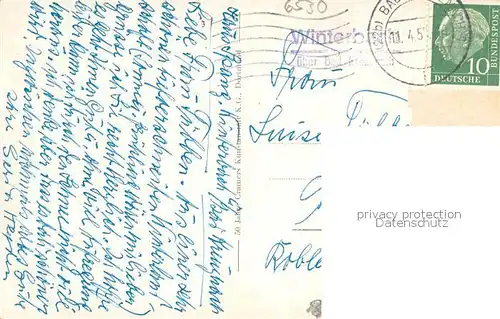 AK / Ansichtskarte Bingen_Rhein Ausblick von der Burg Klopp Bingen Rhein