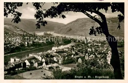 AK / Ansichtskarte Bingerbrueck_Rhein Panorama Blick ins Tal Bingerbrueck Rhein
