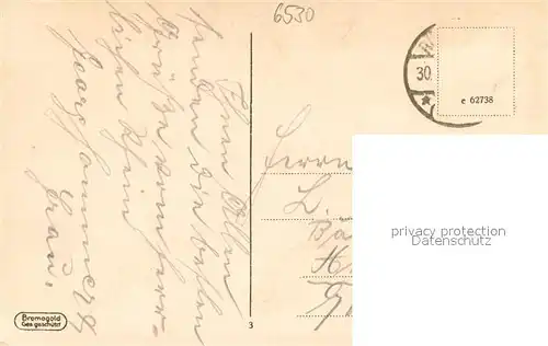 AK / Ansichtskarte Bingen_Rhein Blick zum Rochusberg Bingen Rhein