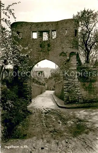 AK / Ansichtskarte Ingelheim_Rhein Uffhub Tor Ingelheim Rhein