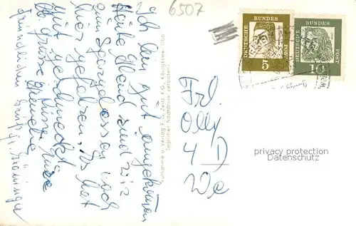 AK / Ansichtskarte Ingelheim_Rhein Burgkirche mit Freilichtbuehne Ingelheim Rhein