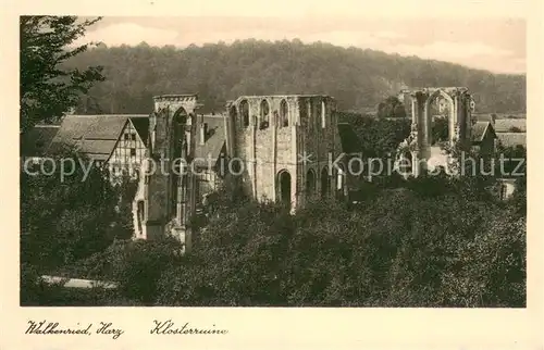 AK / Ansichtskarte Walkenried Klosterruine Walkenried