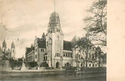 AK / Ansichtskarte Magdeburg Das neue Museum Magdeburg