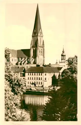 AK / Ansichtskarte Schwerin__Mecklenburg Dom 