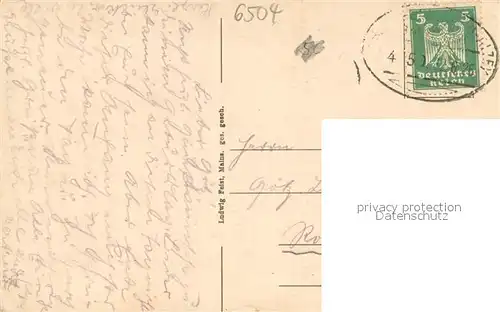 AK / Ansichtskarte Oppenheim Katharinenkirche Fensterrose am Seitenschiff Oppenheim