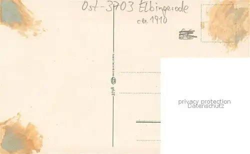 AK / Ansichtskarte Elbingerode_Harz Viehtrieb durch den Ort Elbingerode Harz