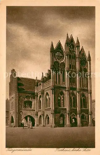 AK / Ansichtskarte Tangermuende Rathaus Tangermuende